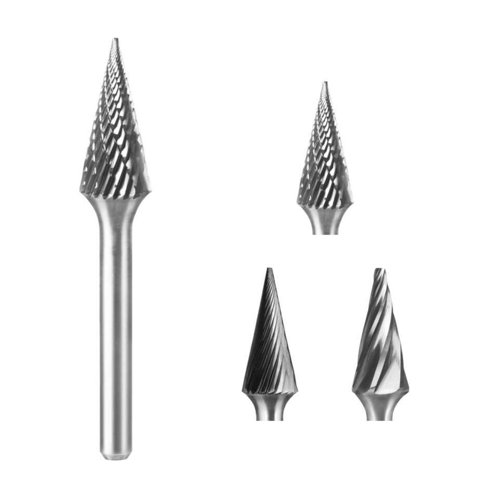 SM 6.35mm Tungsten Carbide Rotary File Burr Cutter