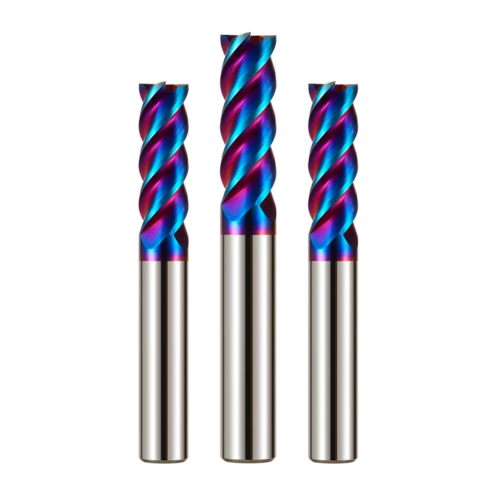 HRC65 4 Flute Square Carbide End Mill Milling Cutter